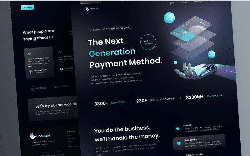 Hoobank | Modern Bank